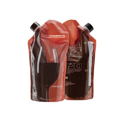 plastic bag wine bottle