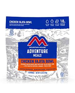 Mountain House Chicken Fajita Bowl Clean Label