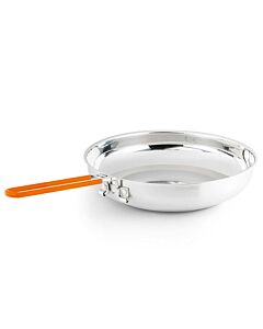 GSI Outdoors Glacier 10" Troop Fry Pan- Stainless