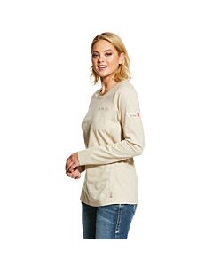 Ariat Women's FR Air Crew Long Sleeve Shirt