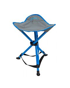 Alps Tri-Leg Stool -Gray/Ocean