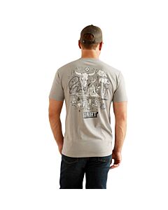 Ariat Men's SW Elements T-Shirt - Stone Heather