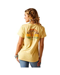 Ariat Women's Cow Sunset T-Shirt - Jojoba