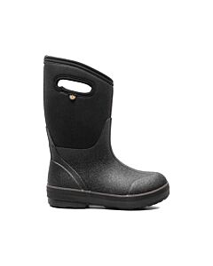 Bogs Kids' Classic II Black Boots with Handles