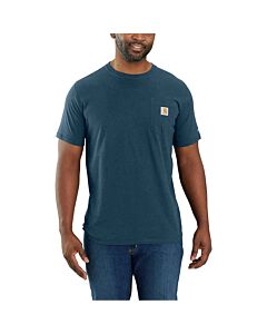 Carhartt Men's Force Midweight Pocket Tee, color: Light Huron