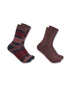 Carhartt Women's Heavyweight Crew Socks 2 Pack