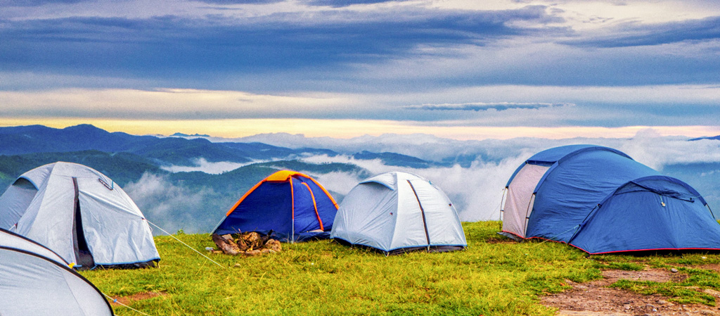 how to wash a camping tent