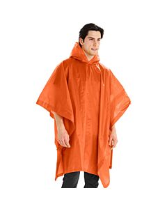 Coghlan's Lightweight Vinyl Rain Poncho - Orange