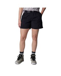 Columbia Women's Sandy River 6" Cargo Shorts, color: Black