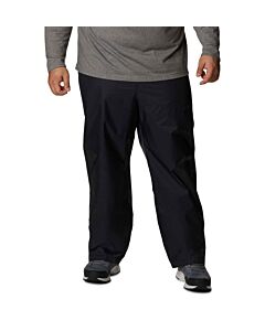 Columbia Men's Big Rebel Roamer Rain Pant, color: black