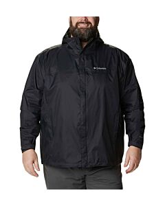 Columbia Men's Big Watertight II Rain Jacket, color: black