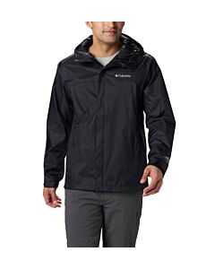 Columbia Men's Tall Watertight II Rain Jacket, color: black