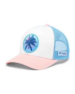 Columbia Women's PFG Mesh Snap Back Ball Cap, color: White