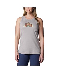 Columbia Women's Bluff Mesa Tank, color: Col Grey