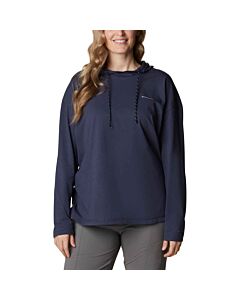 Columbia Women's Plus Sun Trek Hooded Pullover, color: Nocturnal