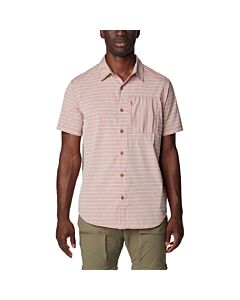 Columbia Men's Twisted Creek II Short Sleeve Shirt, color: auburn