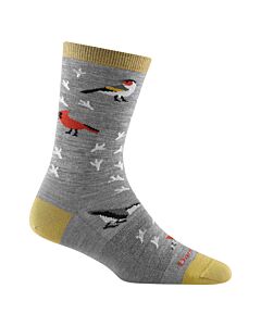 Darn Tough Women's Twitterpated Crew Lightweight Socks, color: gray