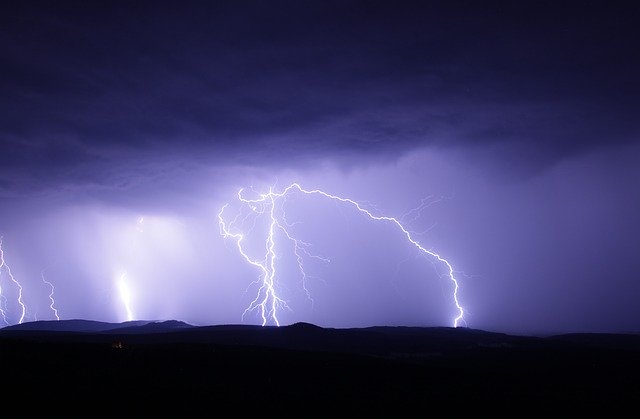 lightning storm