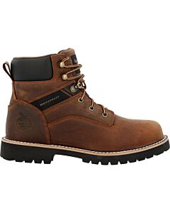 Georgia Men's Core 37 Steel Toe Waterproof Boot, color: Brown