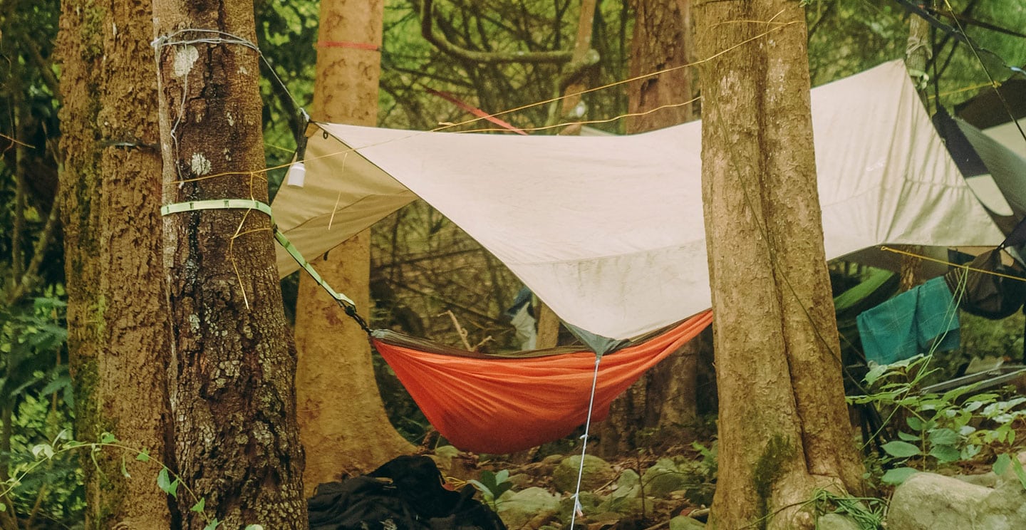 hammock tent camping tips