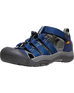 Keen Big Kids' Newport H2 - Blue Depths/Gargoyle, main side view