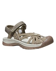 Keen Women's Rose Sandal - Brindle/Shitake, side view