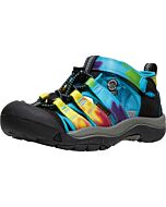 Keen Big Kids' Newport H2 - Rainbow Tie Dye, main side view