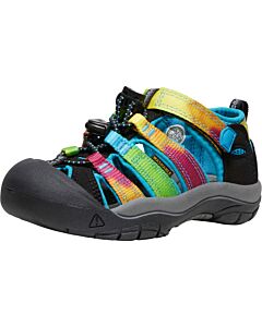 Keen Little Kids' Newport H2 - Rainbow Tie Dye, main side view