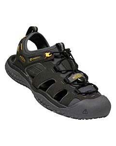 Keen Men's Solr Sandal - Black/Gold