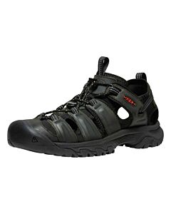 Keen Men's Targhee III Sandal - Grey/Black, side view