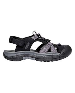 Keen Women's Ravine H2 Sandal - Black/Dawn Pink, side view