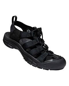 Keen Women's Newport H2 Sandal - Triple Black, side view