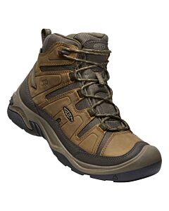 Keen Men's Circadia Waterproof Mid Boot, color: Bison/Brindle