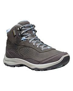 Keen Women's Terradora Explorer Mid Waterproof Boot - Steel Grey, side view