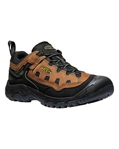 Keen Men's Targhee IV Vent Shoe - Bison/Golden Yellow, side view