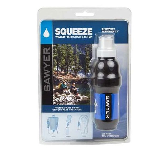 sawyer squeeze portable water filter