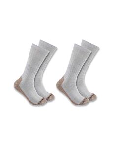 Carhartt Men's Midweight Steel-Toe Boot Sock -2 PK