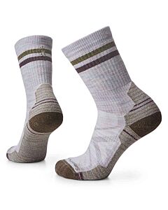 Smartwool Women's Hike Light Cushion Tube Stripe Crew Socks, color: purple eclipse