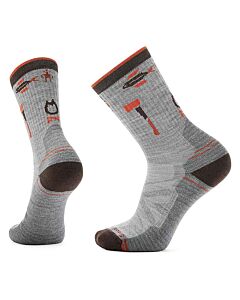 Smartwool Men's Camp Gear Light Cushion Crew Socks, color: light gray