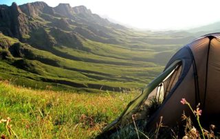 tent for mountain camping