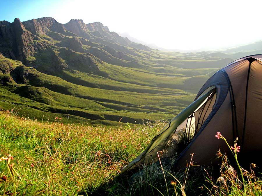 tent for mountain camping