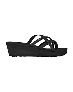 Teva Women's Mush Mandalyn Wedge Ola 2 Sandal, color: Black, right side view