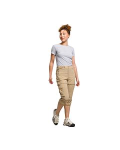 The North Face Women's Bridgeway Zip Off Pant, color: Khaki Stone