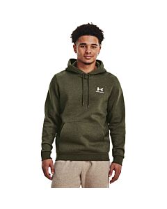 Under Armour Men's UA Essential Fleece Hoodie, color: Marine Green